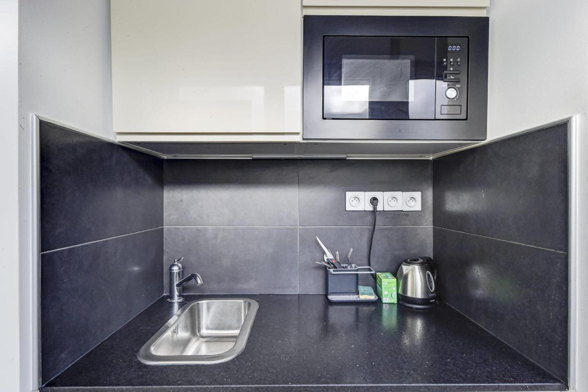 Lovely Studio For 2 Near The Seine Paris Exterior foto